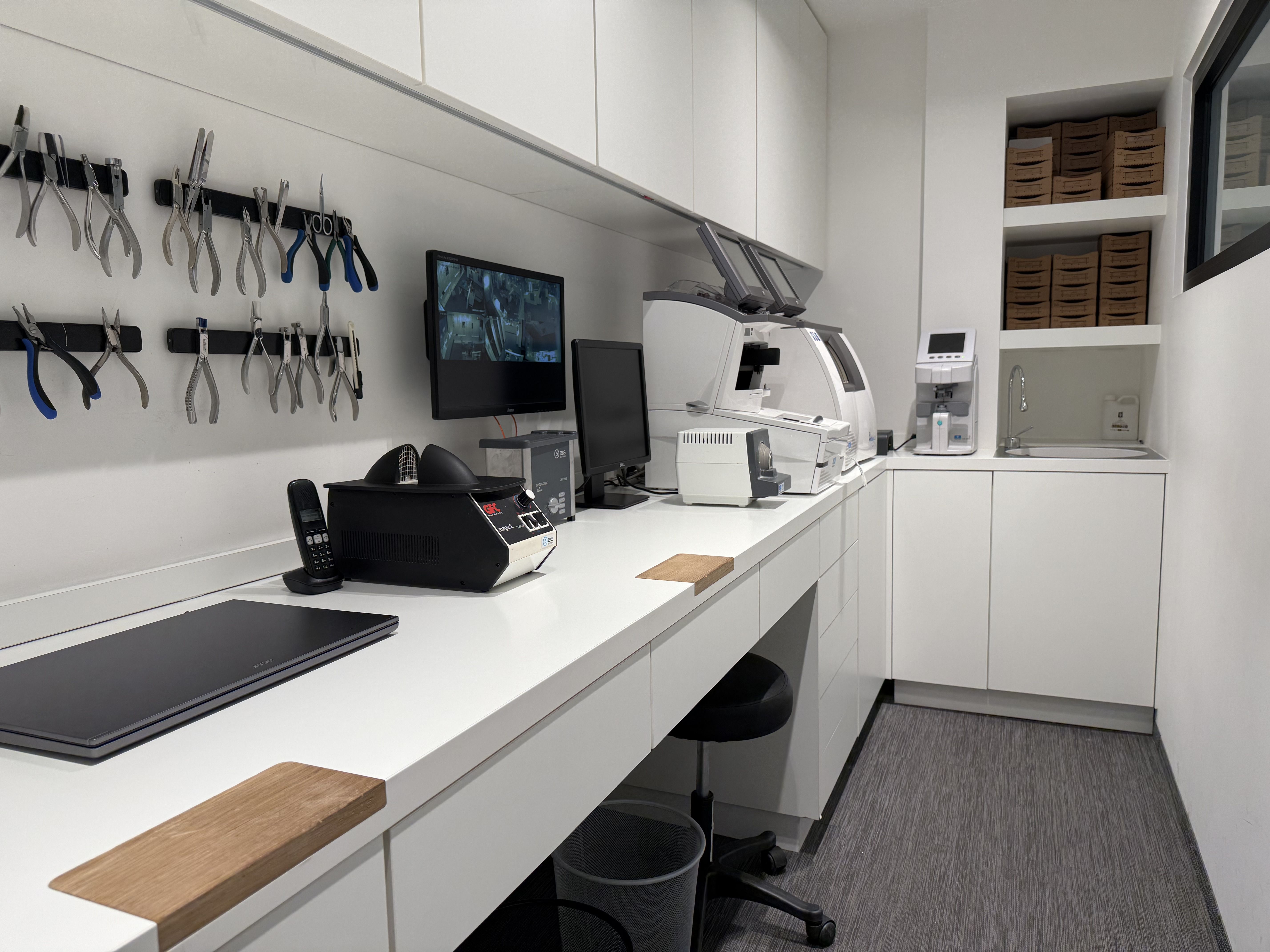 Photo atelier Optique Cécile